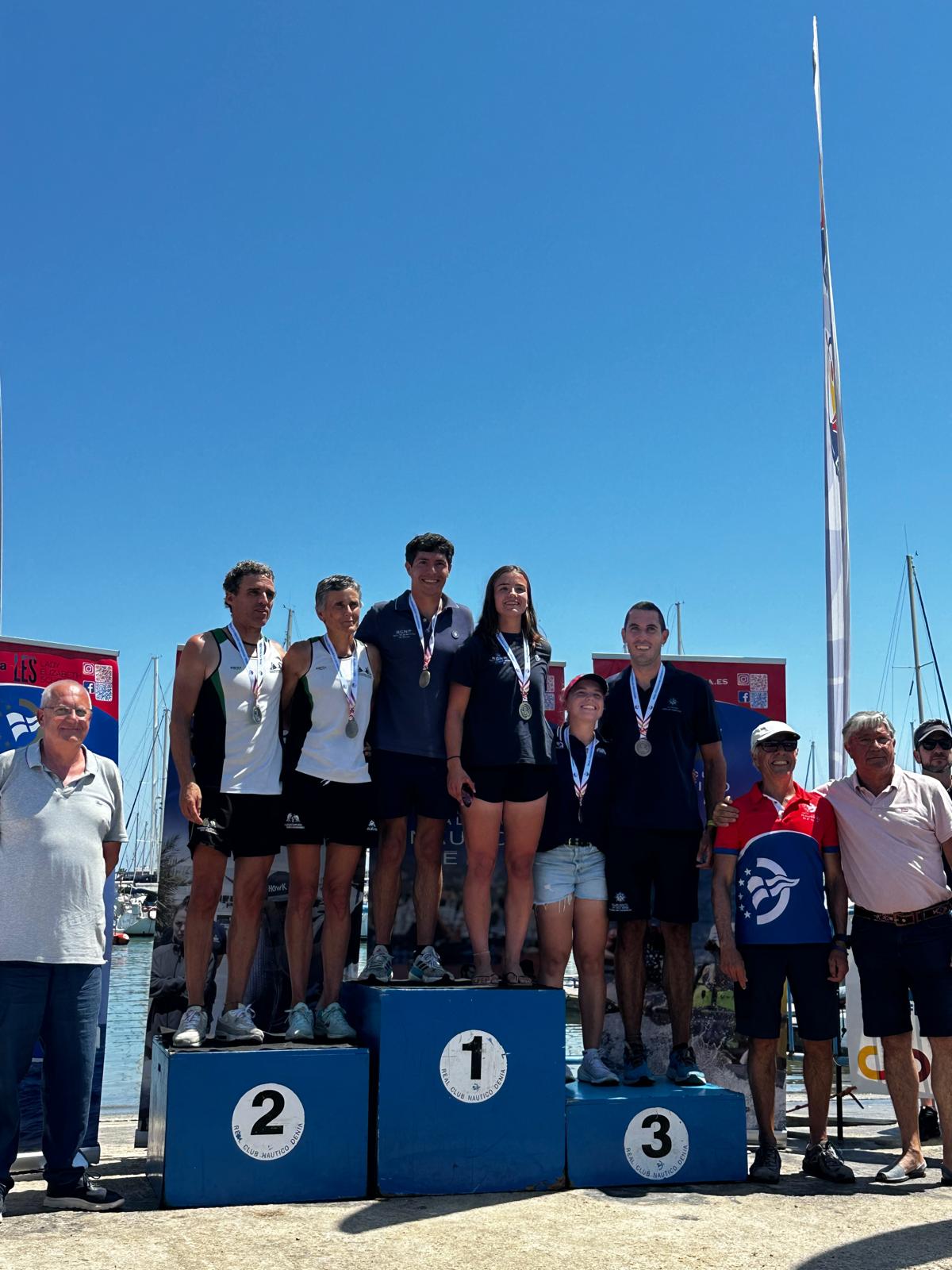 Amaia Osaba Olaberri y Filipe Besada Porto, subcampeones de Espa&ntilde;a de de Kayak de Mar